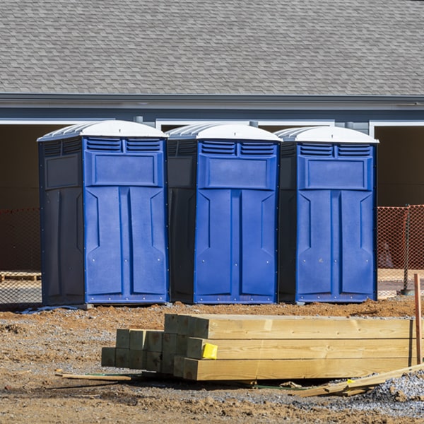 how do you dispose of waste after the portable toilets have been emptied in Milford